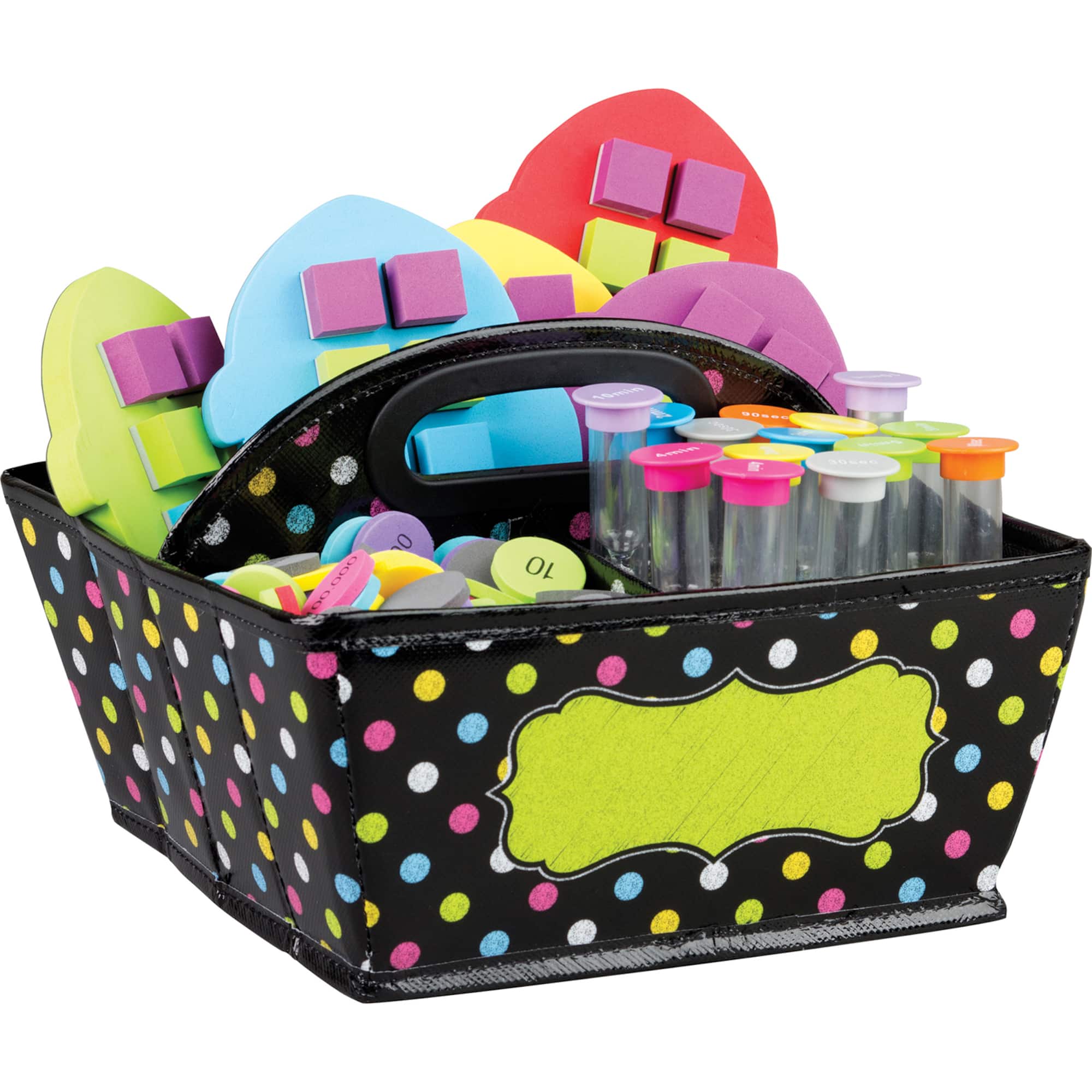 Teacher Created Resources® Chalkboard Brights Storage Caddy, 2ct.